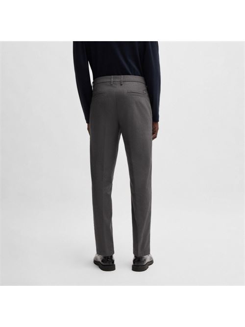 Trousers in moulinè cotton blend twill BOSS | 50524775 H-KANE 1025252504.030